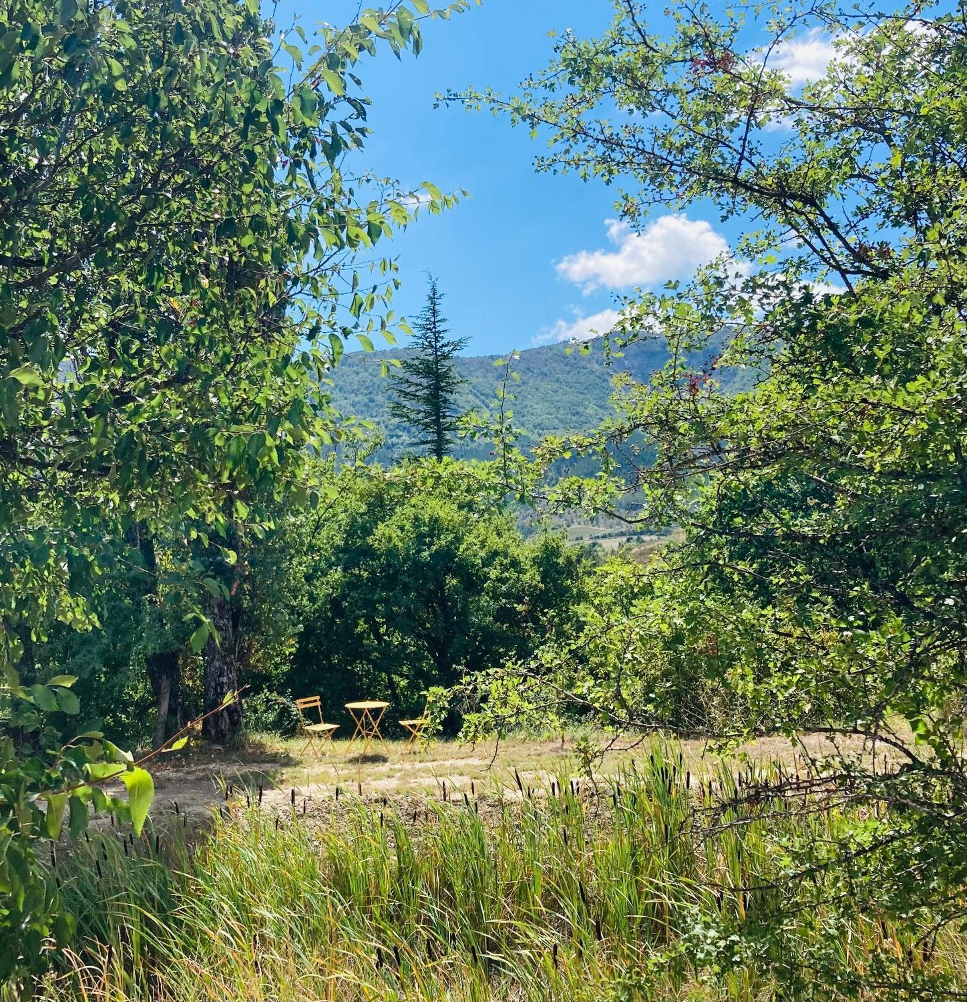 Le Moulin De La Viorne, Gite Avec Piscine Au Coeur De La Nature En Haute-Provence Les Omergues Bagian luar foto